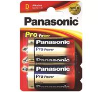 2x Panasonic Pro Power D LR20 1.5V Alkaline Mono Batteries