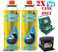 2X Pcs Butane Gas Bottles Canisters For Portable Stoves Cookers Grill Heaters