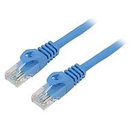 2X PCU6-10CC-0050-B Patch cord U/UTP 6 Line CCA PVC Blue 05m 26AWG Cores: 8 LAN