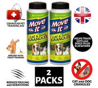 2X Pestshield Move It Cat & Dog Garden Repellent 240G
