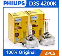 2x Philips D3S 42403C1 HID Xenon Headlight Bulbs OEM 4300K Genuine Pair Pack