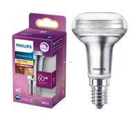 2x Philips Lamp Bulb 4.3w 60W LED R50 SES E14 2700k Warm White Dimmable Halogen [EEK: A+]
