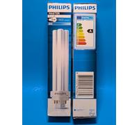 2X Philips PL-C 26 Watt 840 Neutral White 4P G24q-3 NEW [EEK: A]