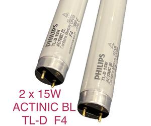2x philips Special Insect Trap G13 Fluorescent lamps TL-D 15W actinic BL F4