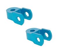2x Pitbike 3cm Rear Shock Absorber Extender Jack Up Kit Alloy Blue 2cm Fitting