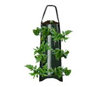 2x Plantation Pour Fraise - Sacs De Plantation De Fraises En Feutre | Culture Potager Tour A Fraise Suspendre | Jardinières Robust Avec Poignées | IDéales Pour Plantess De Terrasse, Balcon Et Jardin