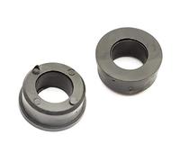 2x Plastic Reducer Bushes 35mm to 20mm Wheel Axle Bore Sack Truck Trolley