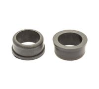 2x Plastic Reducer Bushes 35mm to 26mm Wheel Axle Bore Bush Garden Trolley Cart