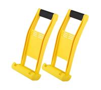 AWHAO 2x Plywood Lifting Tool Drywall Carriers Lift and Carry Load 80kg Plasterboard Carrier Plasterboard Lifter for Industrial