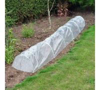 2X POLY TUNNEL CLOCHE MINI GREENHOUSE GARDEN GROW PROTECT PLANT 1.5M X 45 X 42cm