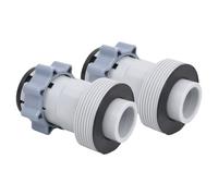 2x Pool Hose Adapters Type B Spa Adapter Supply Equipment vidaXL