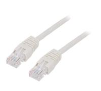2X PP12-0.25M Patch Cord RJ45 Male,U/UTP 5e Line CCA PVC GEMBIRD on both sides