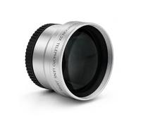 2X Professional Telephoto Conversion Lens Compatible with Sony HDR-PJ410- Japanese Optical Glass, Auto & Manual Focus, Screw-On Mount, Long Range Zoom Enhancement for Wildlife, Sports & Events