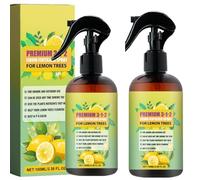 2X Proffesional Lemon Tree Spray, 100ml Lemon Tree Leaves Growing Spray, Liquid Plant Food, Organic Plant Food Fertilizer, For All Citrus Trees For Healthy Leaves And Root Growth