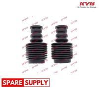 2X PROTECTIVE CAP/BELLOW, SHOCK ABSORBER KYB 912024 FITS FRONT AXLE