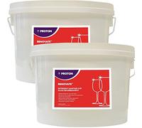 2x Proton Renovate Glass Restorer Detetgent Sanitiser Powder 2.5Kg