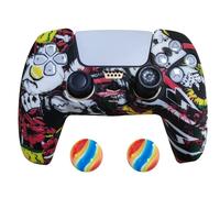 2X PS5 Controller Silicone Skin Protective Cover Case DualSense Design