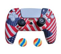 2X PS5 Controller Silicone Skin Protective Cover Case DualSense Design