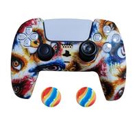 2X PS5 Controller Silicone Skin Protective Cover Case DualSense Design