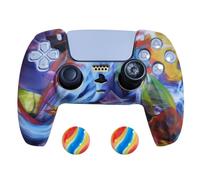 2X PS5 Controller Silicone Skin Protective Cover Case DualSense Design