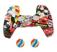 2X PS5 Controller Silicone Skin Protective Cover Case DualSense Design