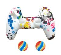 2X PS5 Controller Silicone Skin Protective Cover Case DualSense Design