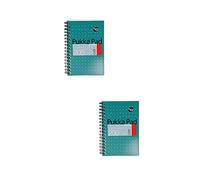 "2X" Pukka Pad Ruled Wirebound Mettalic Jotta Notepad 200 Pages A6 (Pack of 3) JM036