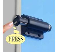 2x Push To Open Magnetic Latches for Kitchen Cupboards Wardrobes Cabinet Doors Drawer Catch Touch Release Suitable for Double Doors Without Handles