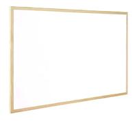 2X Q-Connect Wooden Frame Whiteboard 600x400mm + Free FINCHLEY Refill Pen