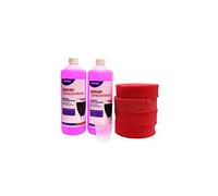 2X Quash Lipstick Remover 1L 4 Sponges Refill Pack Cleaner Detergent Descaler
