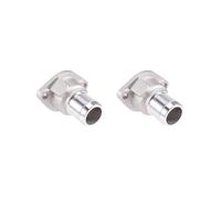 2X Radiator Coolant Hose Connector Flange 026121145E for A6 Santana B3 B4 Lupo Caddy