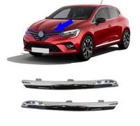 2X RADIATOR VANTILATOR GRILL MOULDING TRIM STRAP FOR RENAULT CLIO MK4