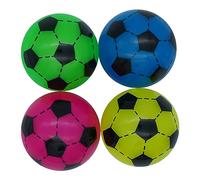 2x Random Colour Lightup Football Reflective Soccer Balls 5.5cm, Official Light up Party Favors LED Balls Glow in the Dark Summer Outdoor Games Toys best for 3+ Years