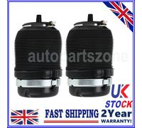 2x 4F0616001J Rear Suspension Bellows Air Spring Bag For Audi A6 4F2 C6 04-11