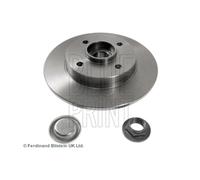 2x Brake Discs Pair Solid fits CITROEN C4 CACTUS THP, VTi Rear 1.2 1.6D 2014 on
