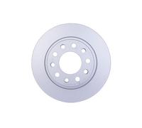 Hella Brake Disc 8DD 355 117-241 - Rear Solid 264 mm Fits Alfa Romeo Giulietta, Dodge Dart (2x)