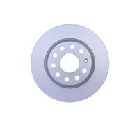 2x Rear Brake Disc Solid Fits Audi A3 Sportback Q3 Seat Leon Skoda HELLA