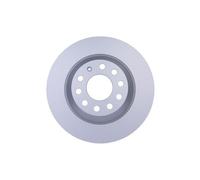 2x Rear Brake Disc Solid Fits Audi A6 C6 Avant Seat Skoda VW Ø 302 mm HELLA