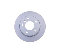2x Rear Brake Disc Solid Fits BMW 1 Ø 280 mm HELLA 8DD 355 111-261