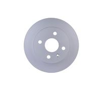 2x Rear Brake Disc Solid Fits Chevrolet Corsa Saloon Opel Astra H HELLA