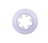2x Rear Brake Disc Solid Fits Ford Transit V363 Van HELLA 8DD 355 122-831