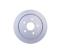 2x Rear Brake Disc Solid Fits Jeep Commander Grand Cherokee 3 Ø 320 mm HELLA