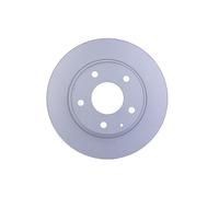 2x Rear Brake Disc Solid Fits Mazda 3 Saloon Hatchback CX-3 Cx-30 HELLA
