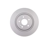 2x Rear Brake Disc Solid Fits Mercedes CLA Shooting Brake A-Class HELLA