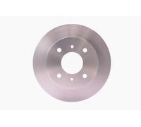 2x Rear Brake Disc Solid Fits Nissan Primera Hatchback Traveller Ø 258 mm HELLA