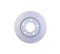 2x Rear Brake Disc Solid Fits Peugeot 308 2 SW 2 Ø 249 mm HELLA 8DD 355 120-581