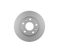 2x Rear Brake Disc Solid Fits Renault ZOE Ø 260 mm HELLA 8DD 355 133-761
