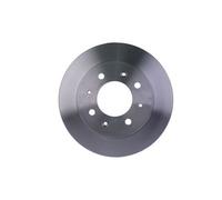 2x Brake disc solid 8DD 355 111-451 HELLA for KIA CERATO I Saloon
