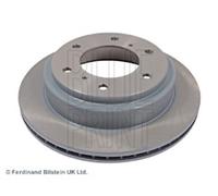 2X REAR BRAKE DISCS BLUE PRINT ADC44379 FITS MITSUBISHI