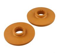 2X Rear Coil Spring Insulator for Chevrolet Malibu and For Buick For Encore For Regal with OE Fitment and Rubber Material